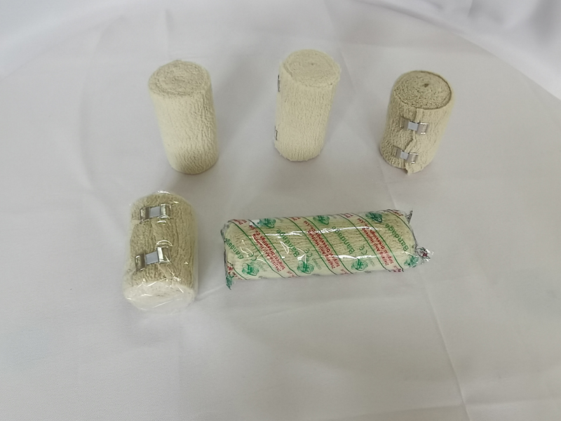 Bandage élastique en crêpe de laine